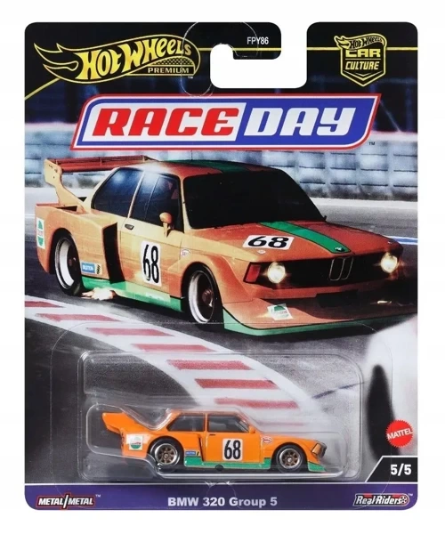 Hot Wheels Kultowe auto BMW 320 HRV94 - Mattel
