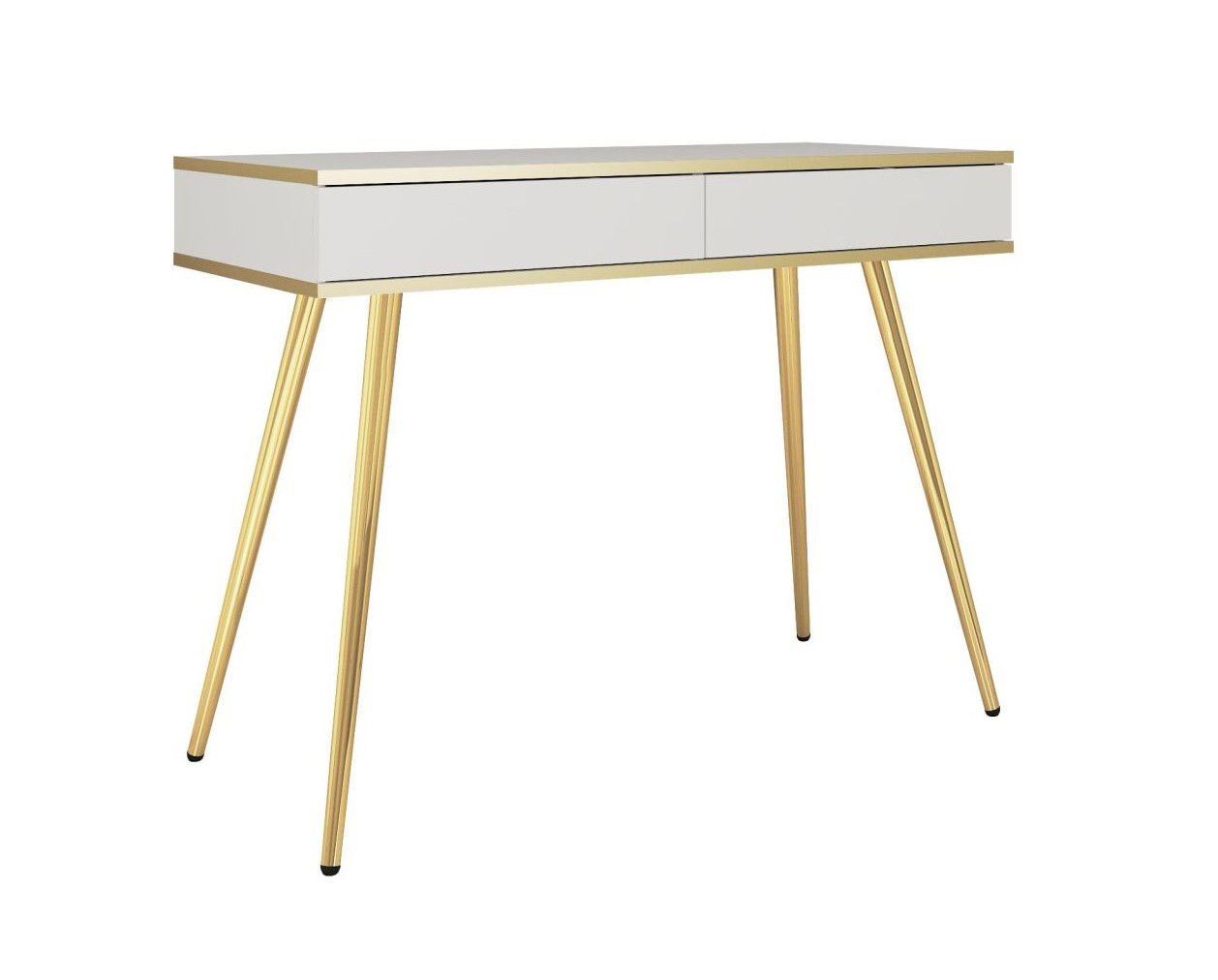 Toaletka Oro T102 Złote / Biała