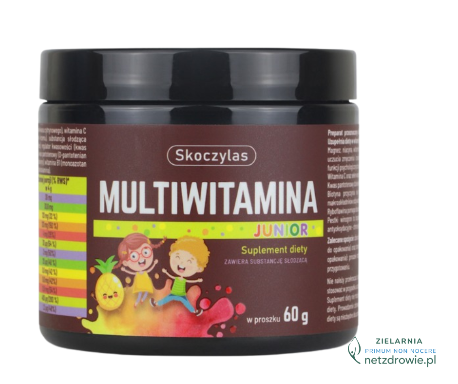 MULTIWITAMINA JUNIOR w proszku Skoczylas 60g