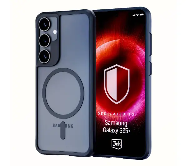 3mk Satin Armor MagCase do Galaxy S25 Plus Niebieski