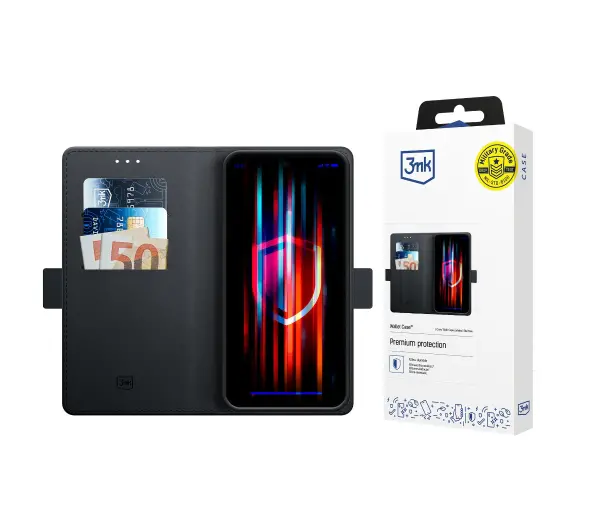 3mk Wallet Case do Galaxy S25 Plus Czarny