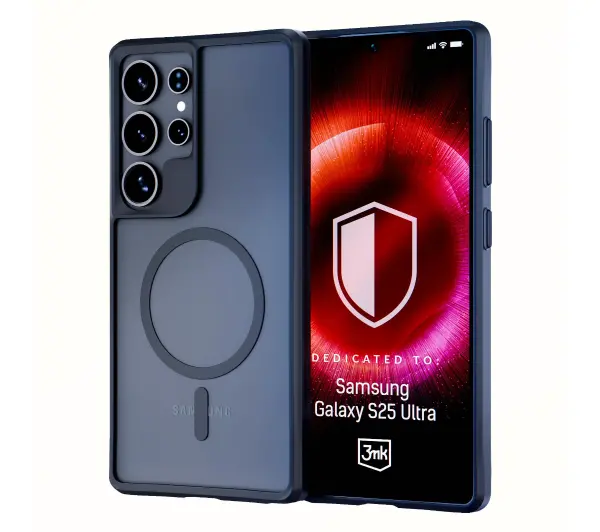 3mk Satin Armor MagCase do Galaxy S25 Ultra Niebieski