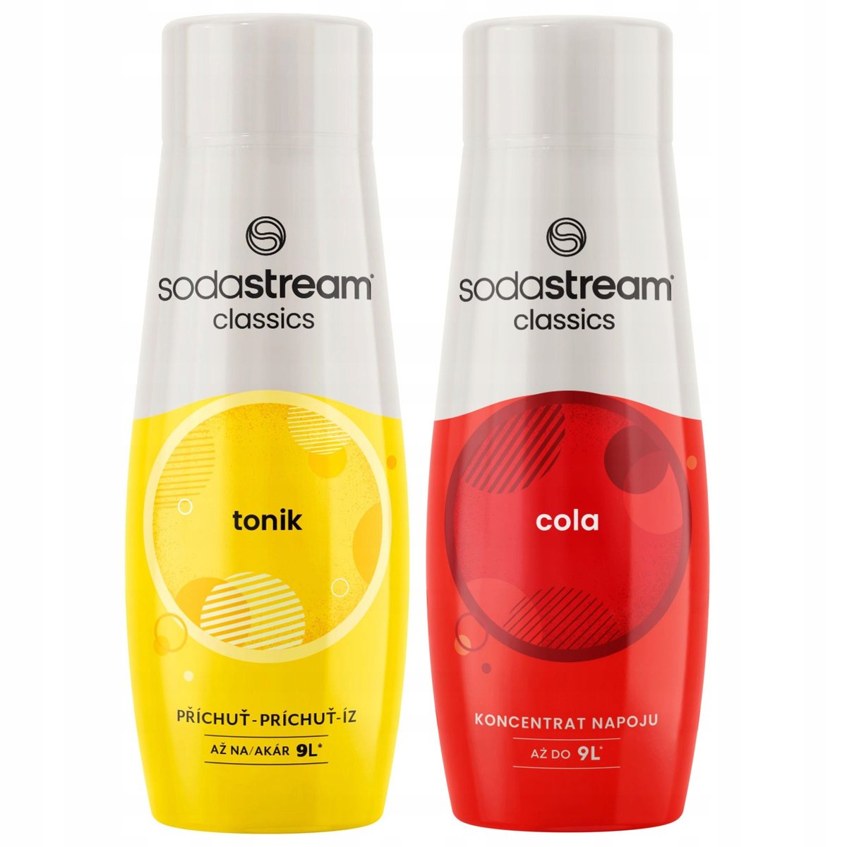 2x Syrop SODASTREAM TONIC TONIK + COLA Koncentrat Sok do Wody Saturatora