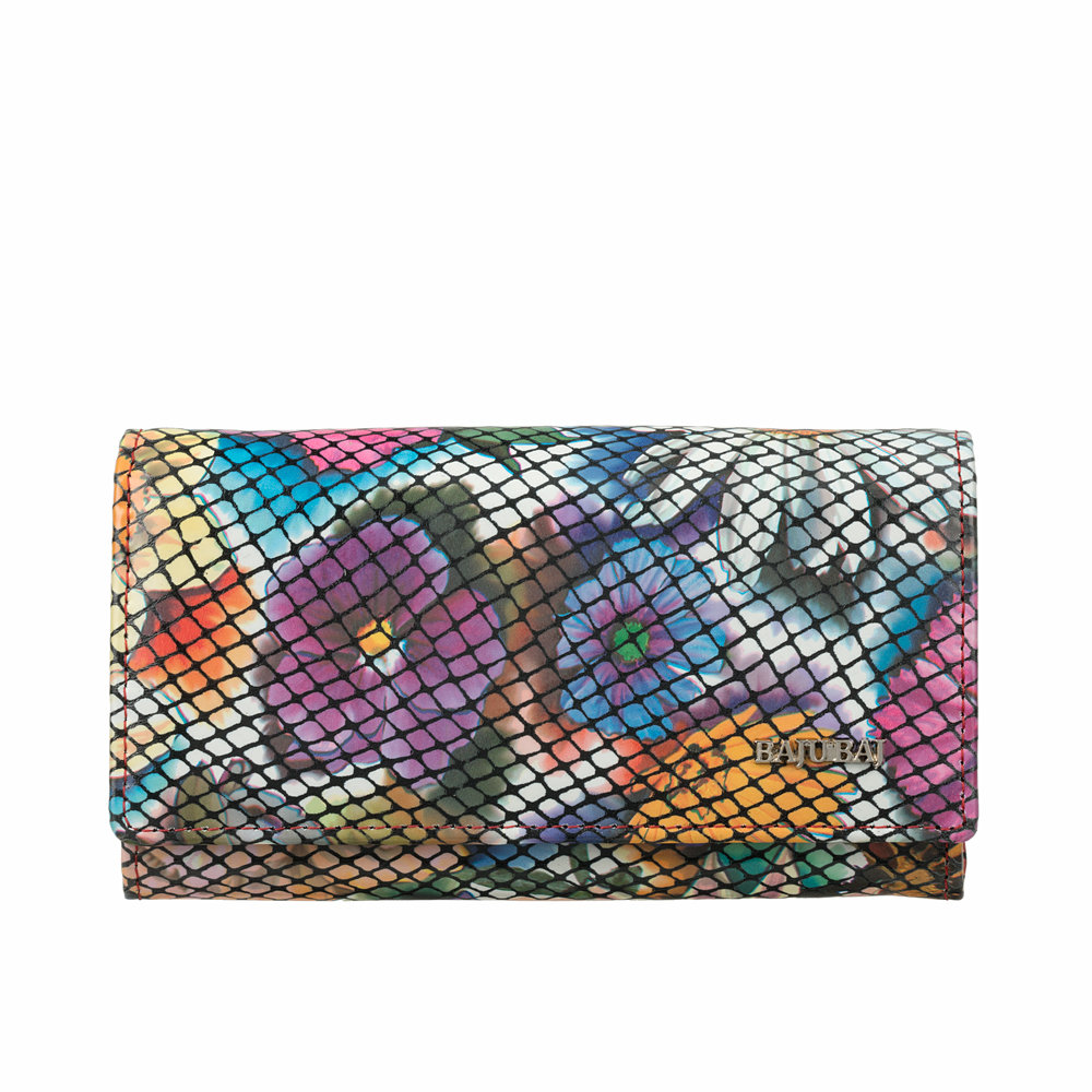 Portfel damski skórzany kolorowy BajuBaj PD1602s155