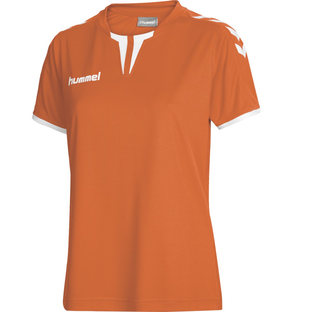 Koszulka sportowa Hummel Core Womens SS Jersey pomarańczowa r. L