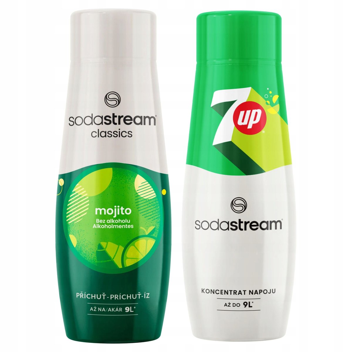 2x Syrop do Saturatora SODASTREAM MOJITO 7UP Mohito Koncentrat Sok do Wody