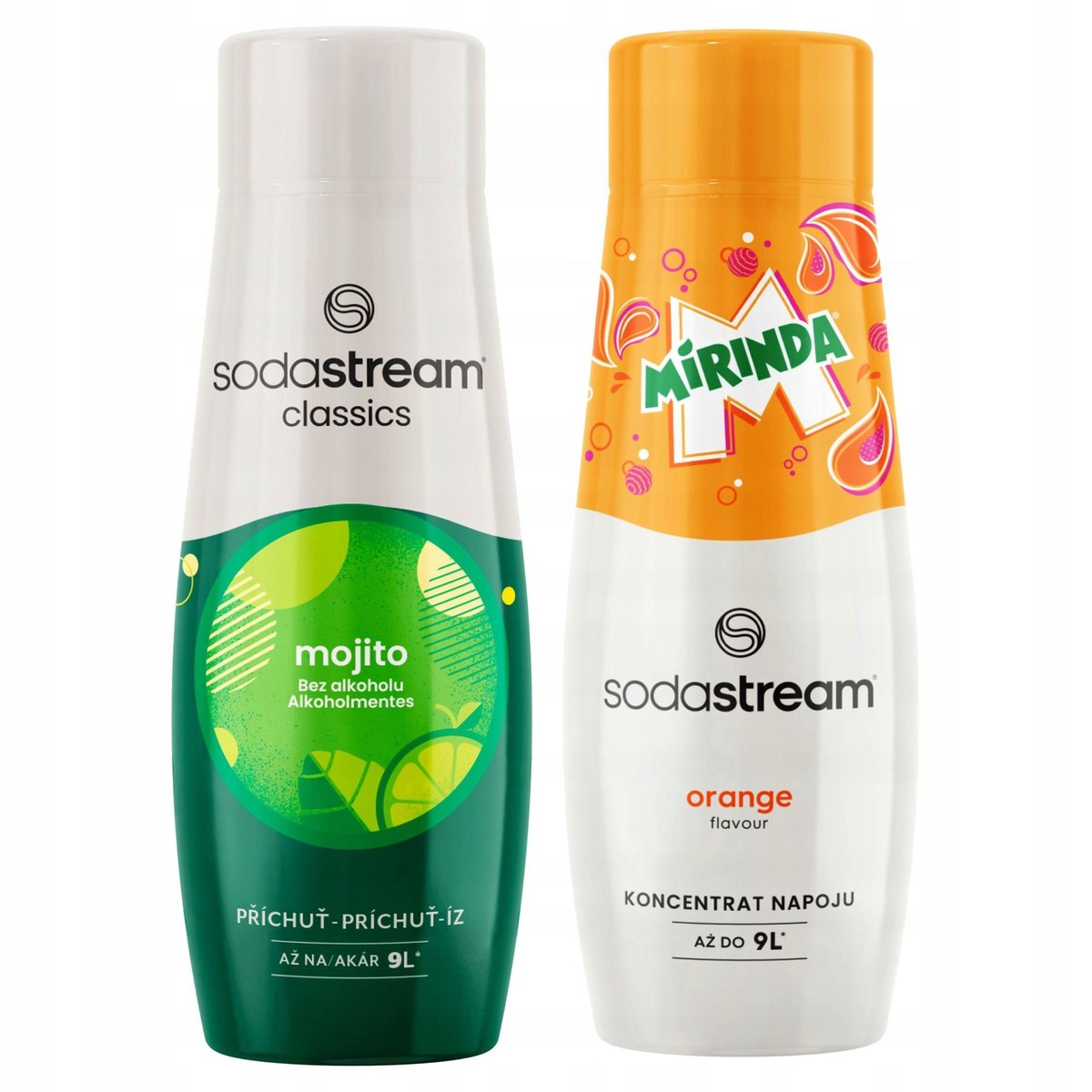 2x Syrop do Saturatora SODASTREAM MOJITO MIRINDA Mohito Koncentrat do Wody