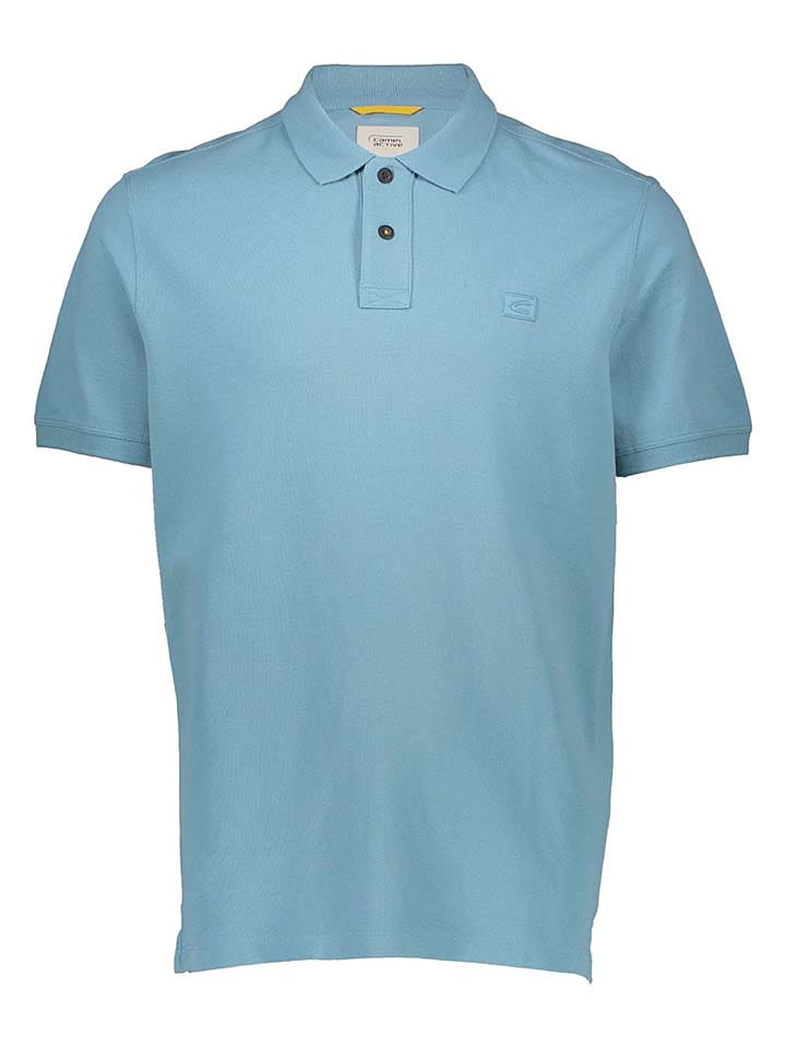 Camel Active Koszulka polo w kolorze błękitnym