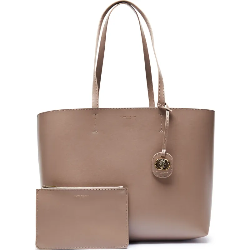 Kurt Geiger Skórzana shopperka + saszetka 690-CHELSEA