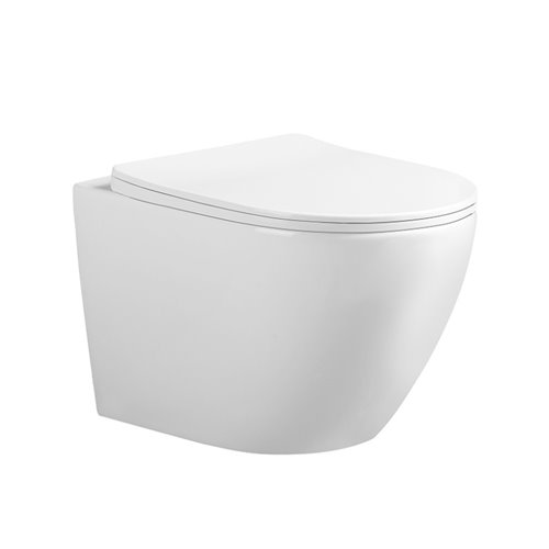 Hydrosan Biała miska wc wisząca Rimless FLOW-WH-TR-03 Tornado