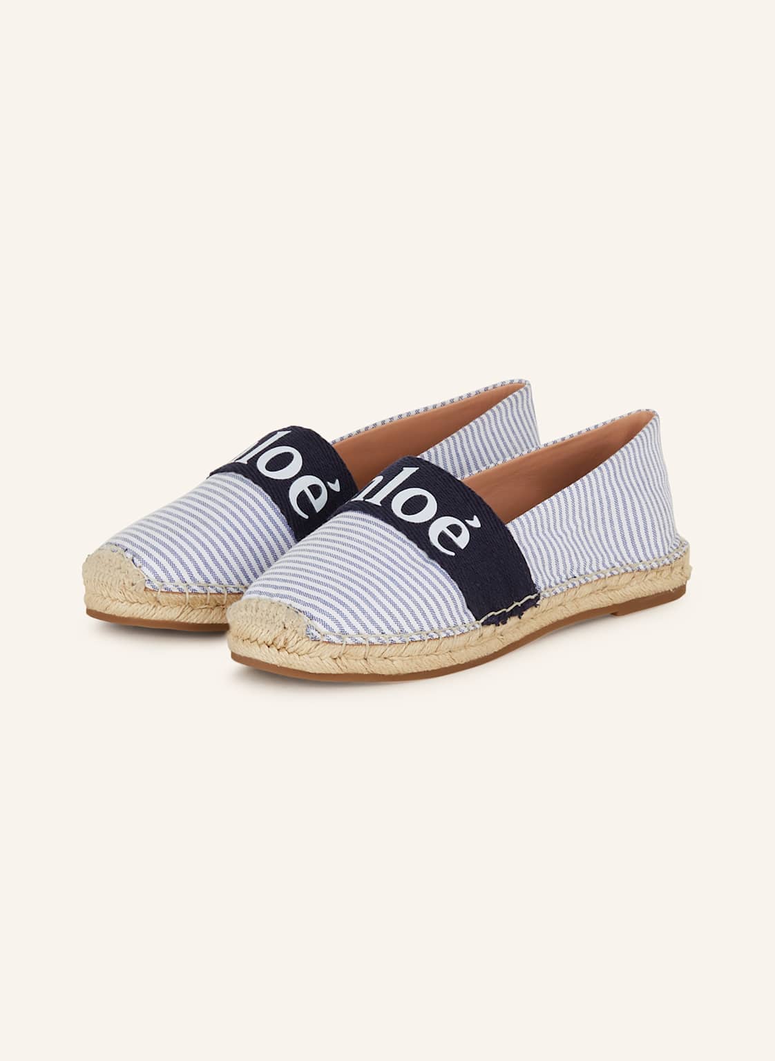 Chloé Espadryle blau