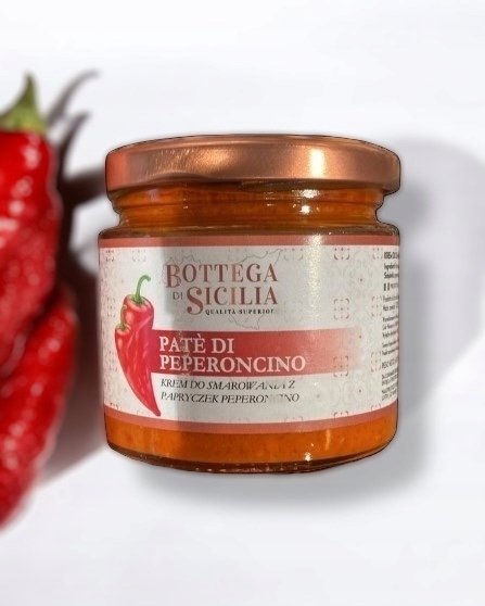 Włoski Krem Z Papryczek Peperoncino Bottega Di Sicilia - 190G