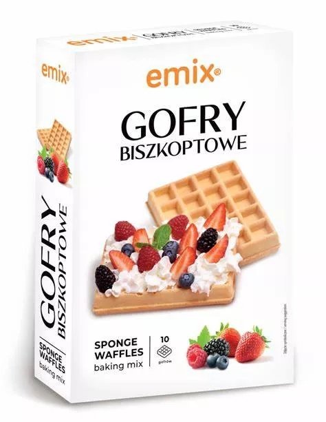 Gofry biszkoptowe 500g Emix