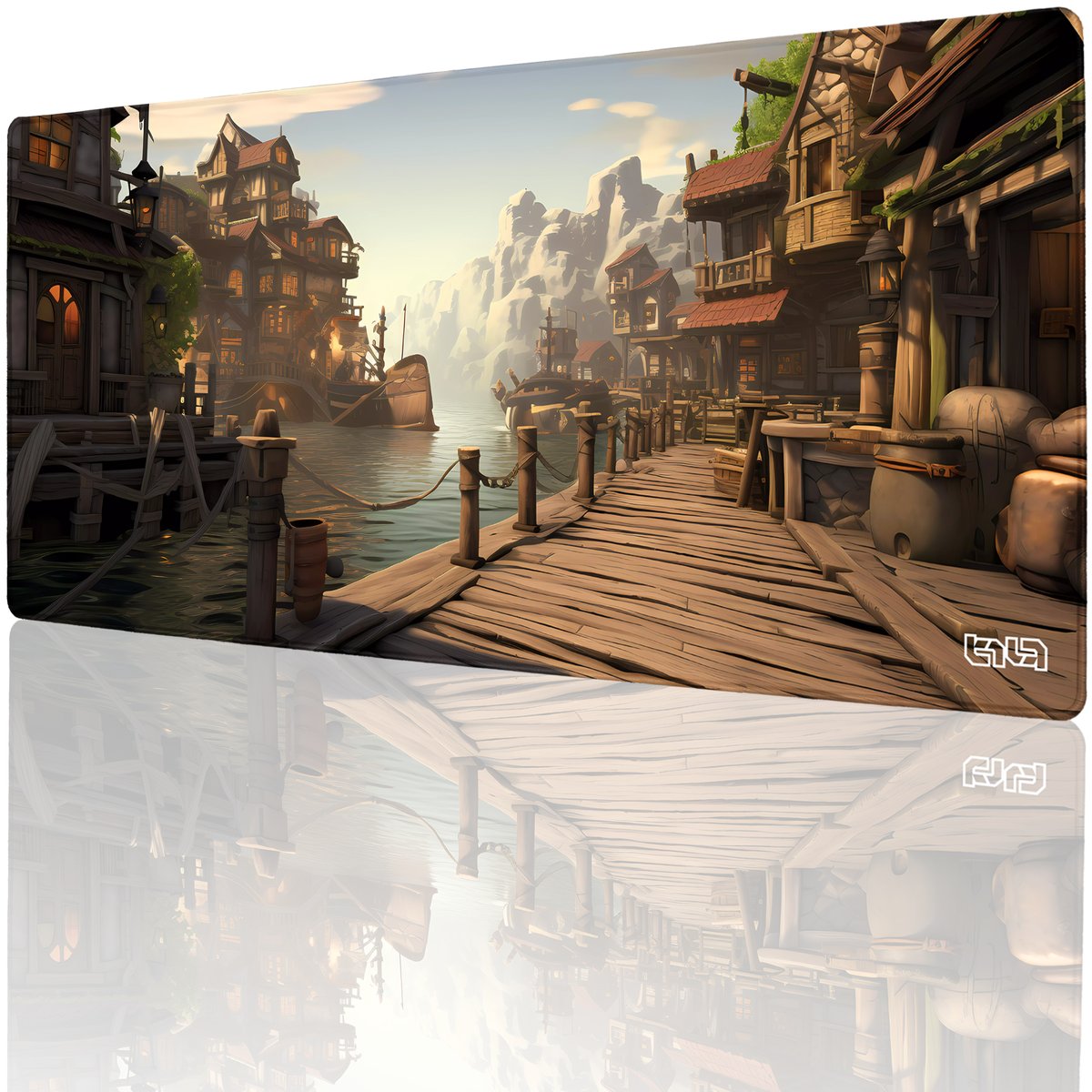 PODKŁADKA POD MYSZ GAMINGOWA Zatoka Tideforge 90x40 TILT Na biurko Prezent