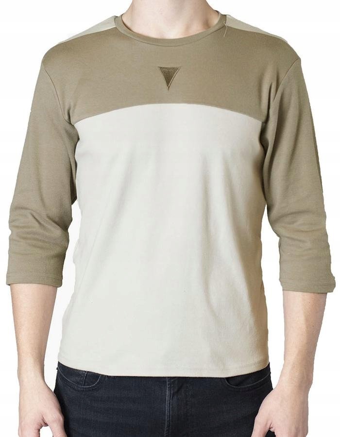 Klasyczna beżowa koszulka T-shirt Spear Point L