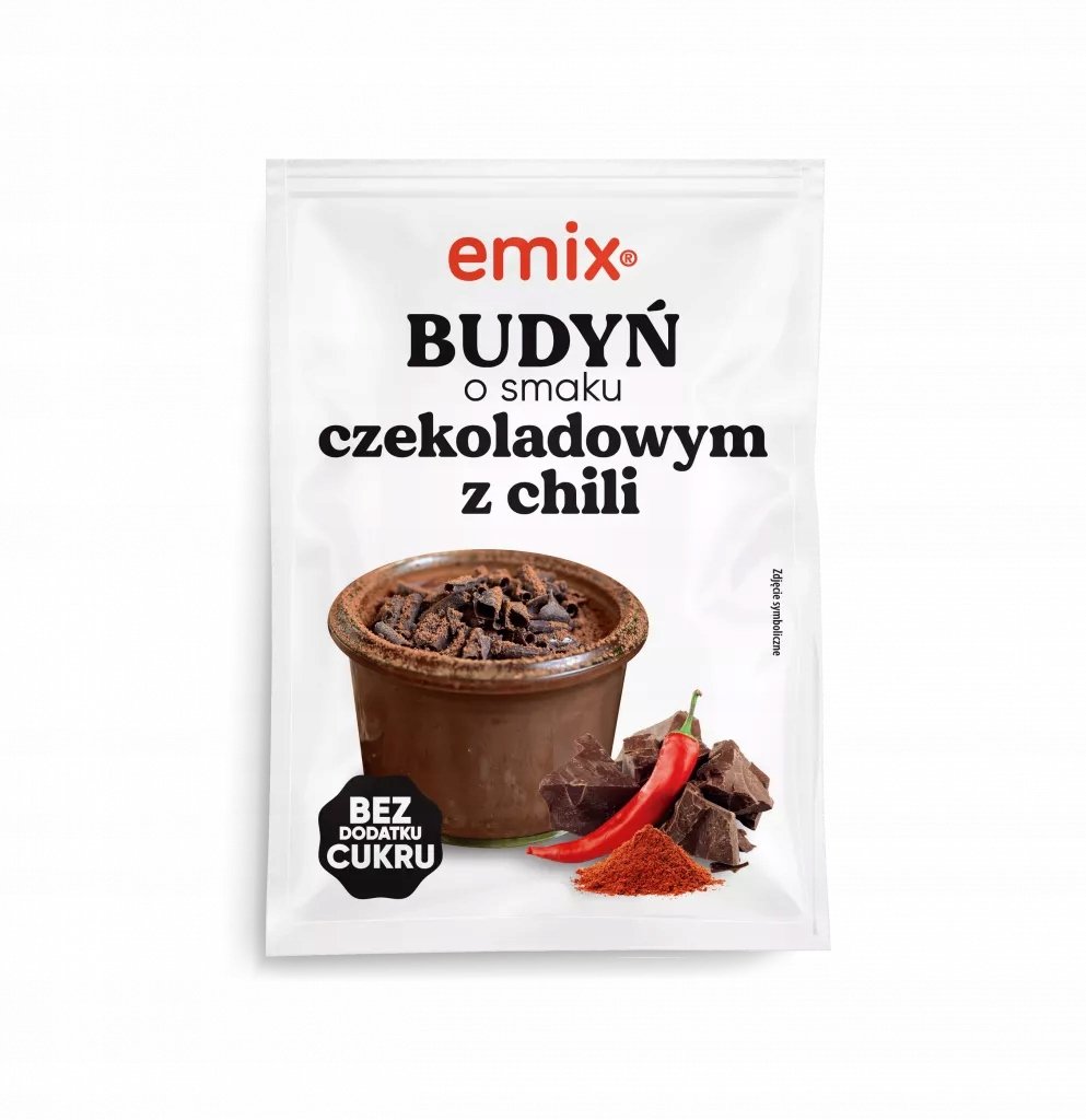 Budyń o smaku czekoladowym z chili 42g