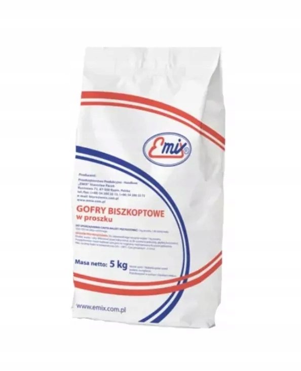 Gofry biszkoptowe 5kg Emix