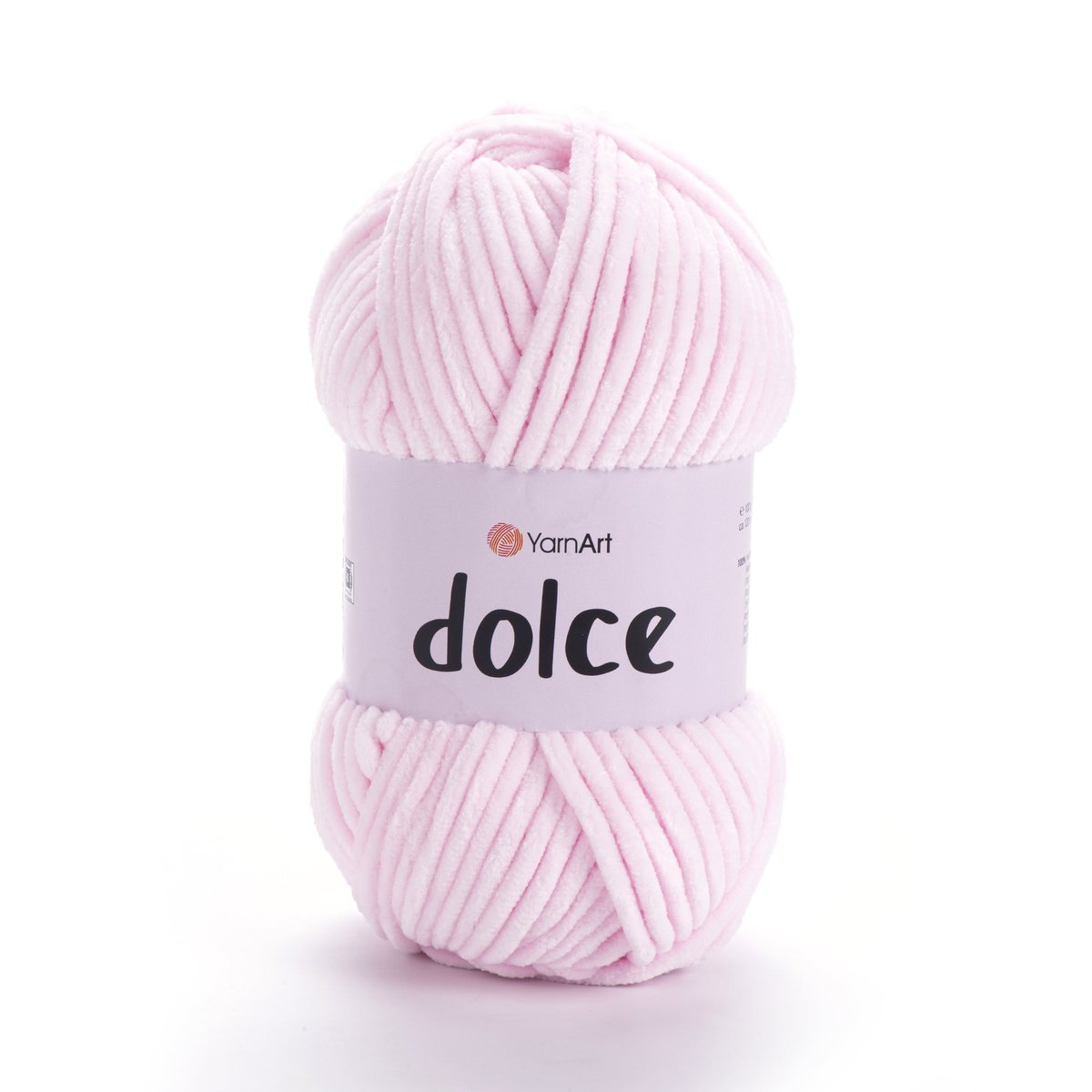 Włóczka YarnArt Dolce 100g 750 jasny róż