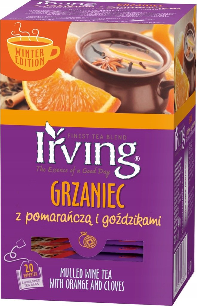 Grzaniec Z Pomarańczą I Goździkami Irving 40 G