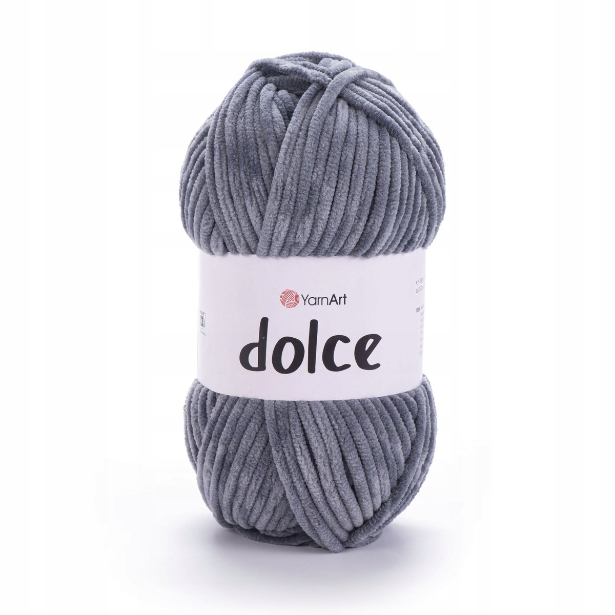 Włóczka YarnArt Dolce 100g 760 szary
