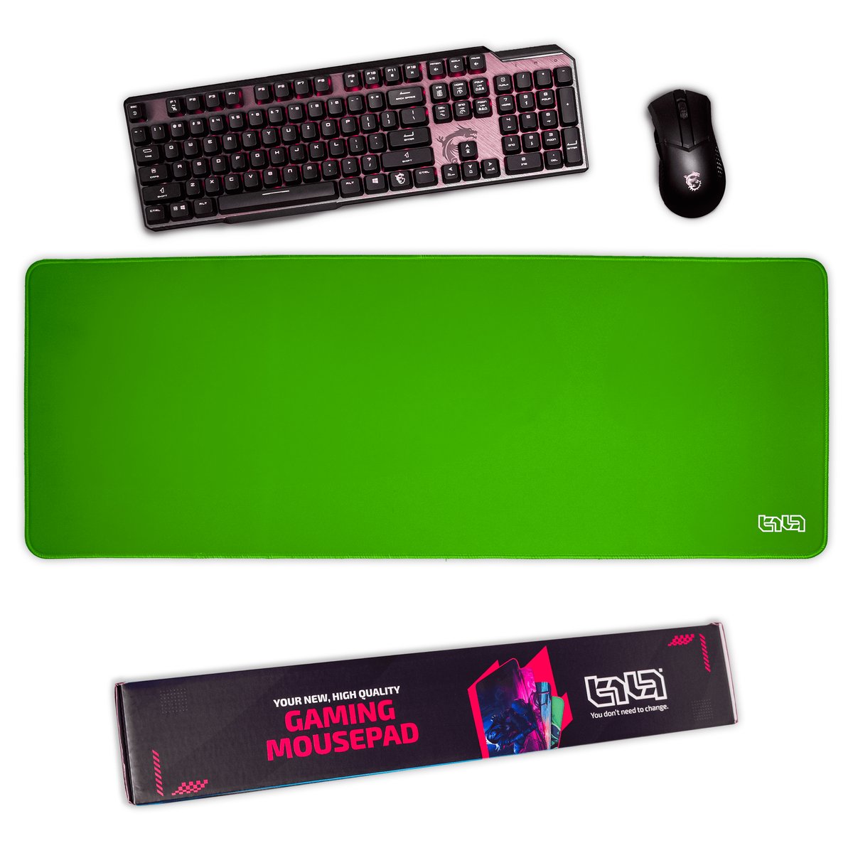 Podkładka pod Mysz Basic 80x30 GREEN