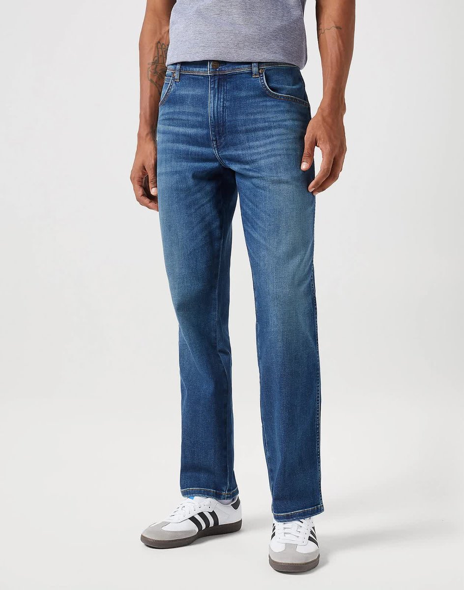 Męskie spodnie jeansowe proste Wrangler TEXAS W34 L32