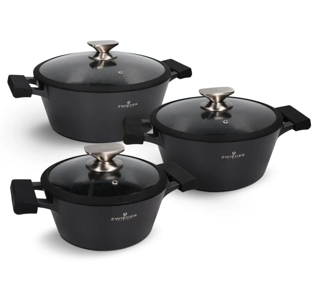 Zestaw garnków 6 el. Black Stone Zwieger>