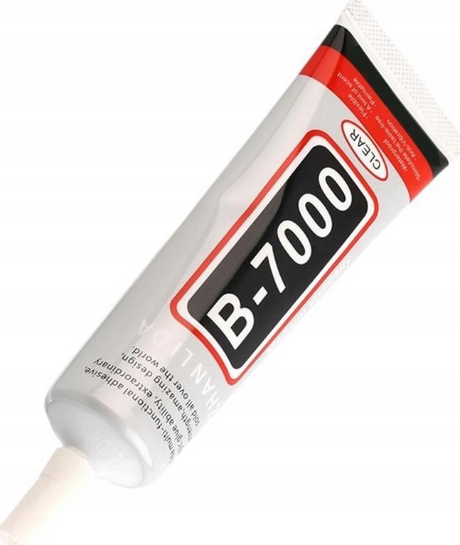 . KLEJ SYNTETYCZNY B-7000 WYŚWIETLACZ LCD RAMKA DOTYK 50ml MONTAŻOWY ZHANLIDA B7000