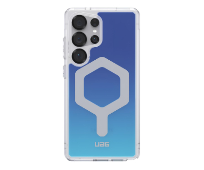 Urban Armor Gear Etui pancerne Plyo Magnet do Galaxy S25 Ultra, niebieskie ombre
