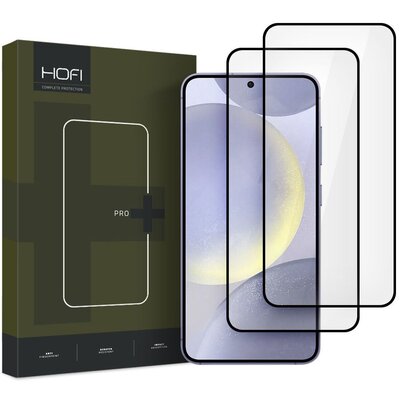 Szkło hartowane HOFI Glass Pro+ do Samsung Galaxy S25+ Plus Czarny (2 szt.)