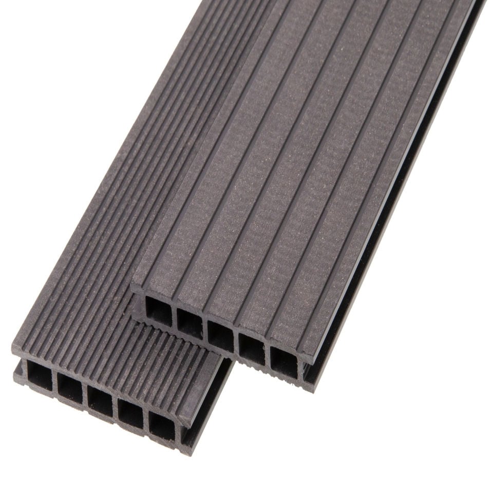 Deska Tarasowa Kompozytowa Dex Antracyt 20X140X2200 (1Szt=0,308 M2)