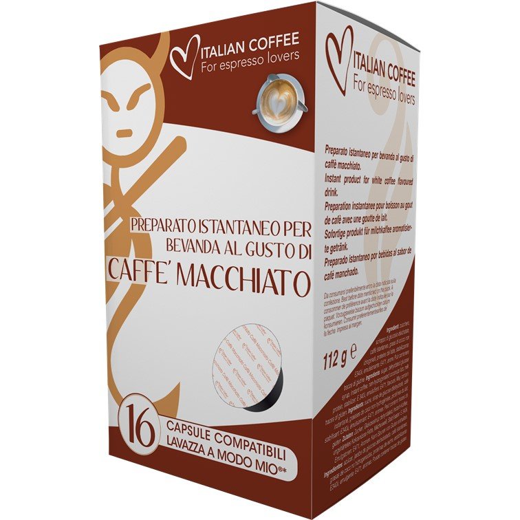 Macchiato 16 kapsułek do Lavazza A Modo Mio