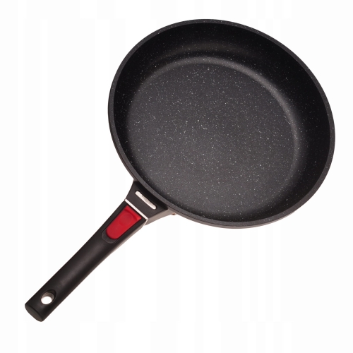 Solidna patelnia marmurowa z odpinaną rączką 24cm