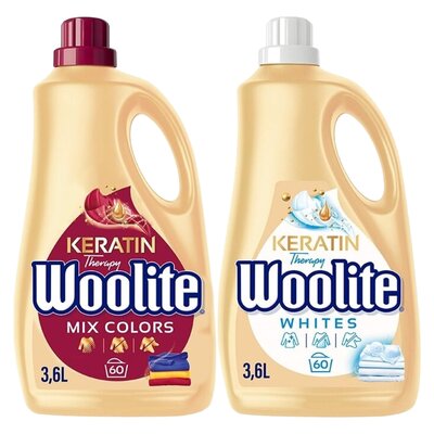 Płyn do prania WOOLITE Keratin Therapy 3600 ml yn do prania WOOLITE Keratin Therapy Biały 3600 ml