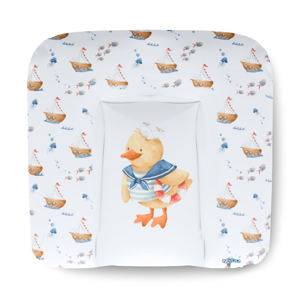 Kikido, Przewijak miękki dla noworodka, 75x70 Duck