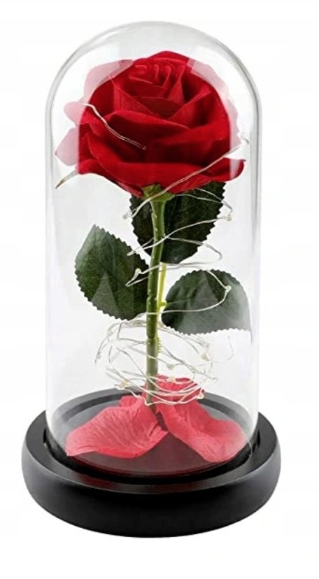 Wieczna Czerwona Róża LEDowa