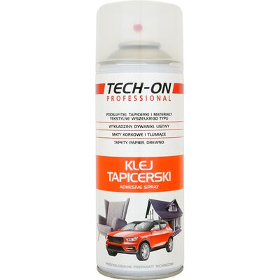 Klej do tapicerki spray 400 ml TECH-ON