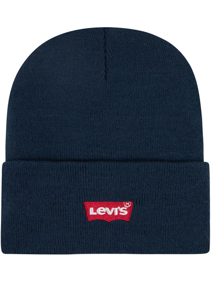 Levi's Kids Czapka beanie w kolorze granatowym