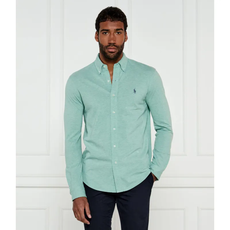 POLO RALPH LAUREN Koszula Regular Fit weathered mesh