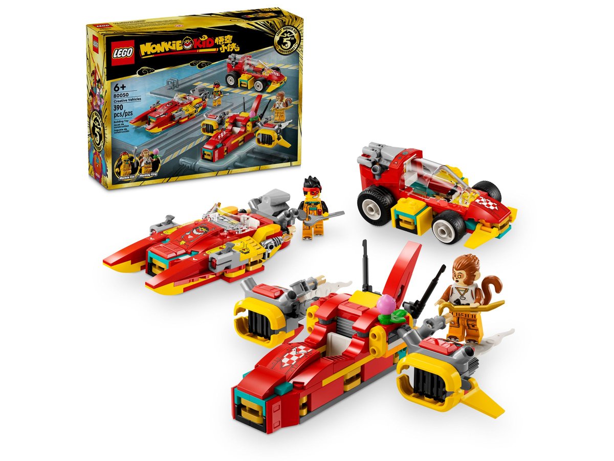 LEGO MONKIE KID 80050 Pomysłowe pojazdy