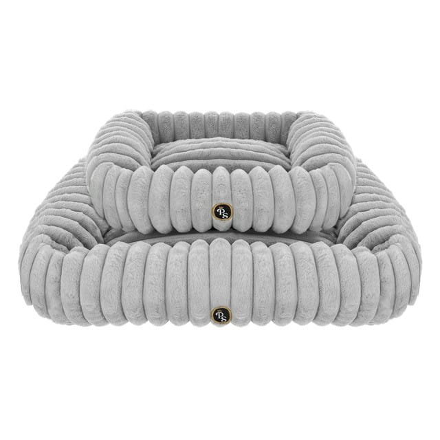 Luksusowe legowisko dla psa Petstories Cloud Square Grey Rozmiar M