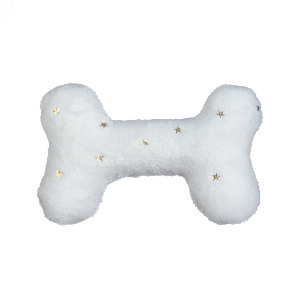 Urocza zabawka Petstories dla psa lub kota kostka white