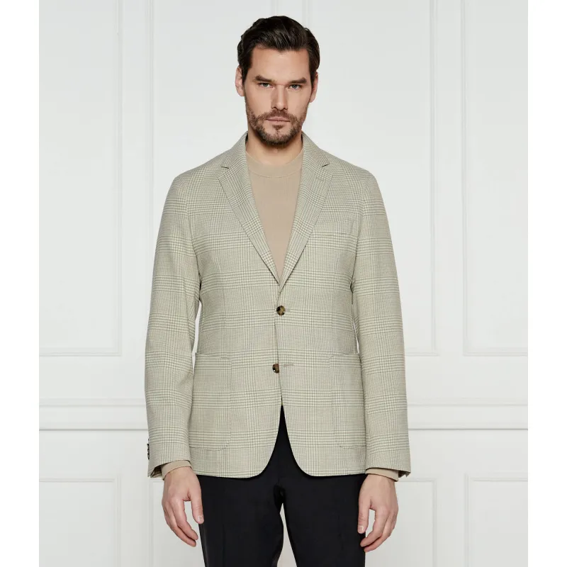 BOSS BLACK Wełniana marynarka C-Hanry-233 | Slim Fit