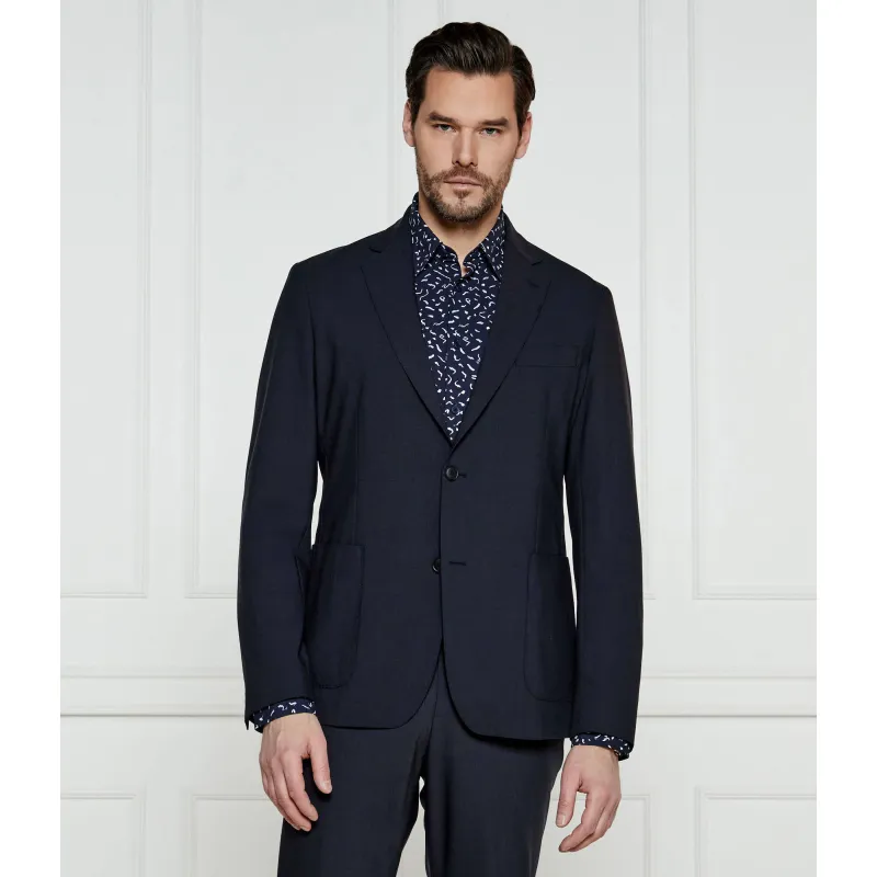 BOSS BLACK Marynarka P-Hanry-244 Slim Fit z dodatkiem wełny