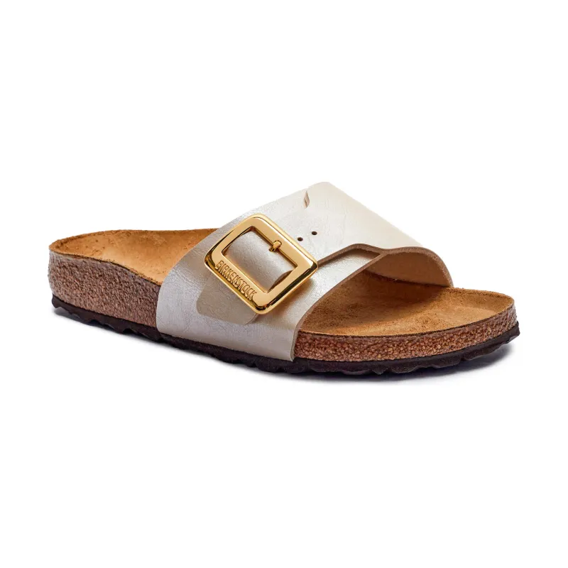 Birkenstock Klapki Catalina z dodatkiem skóry