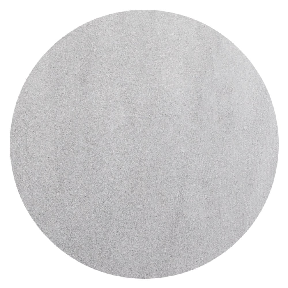 Jasnoszary okrągły dywan odpowiedni do prania ø 160 cm Sky – Ayyildiz Carpets