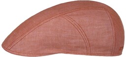 Kaszkiet Jodełka Len by Stetson, czerwony, 56 cm