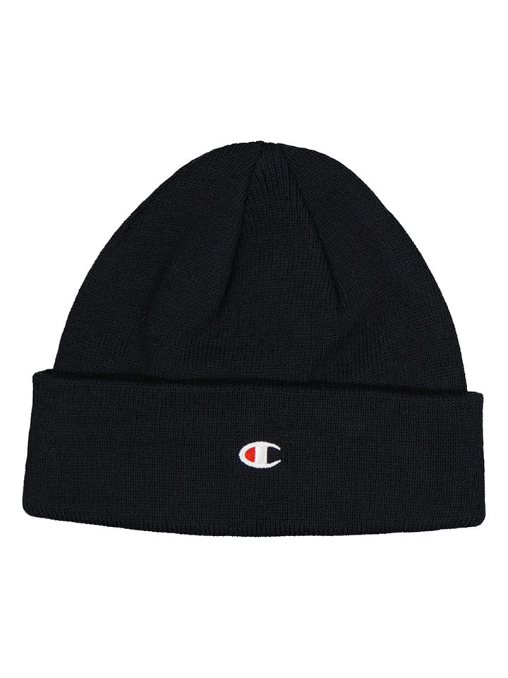 Champion Czapka beanie w kolorze czarnym
