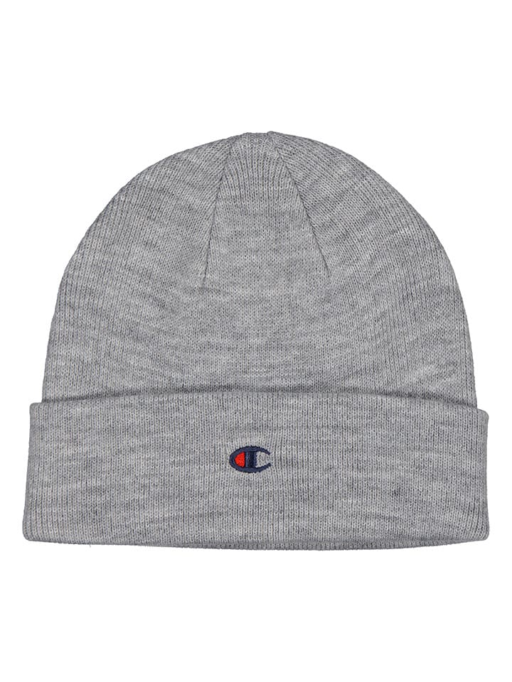 Champion Czapka beanie w kolorze szarym