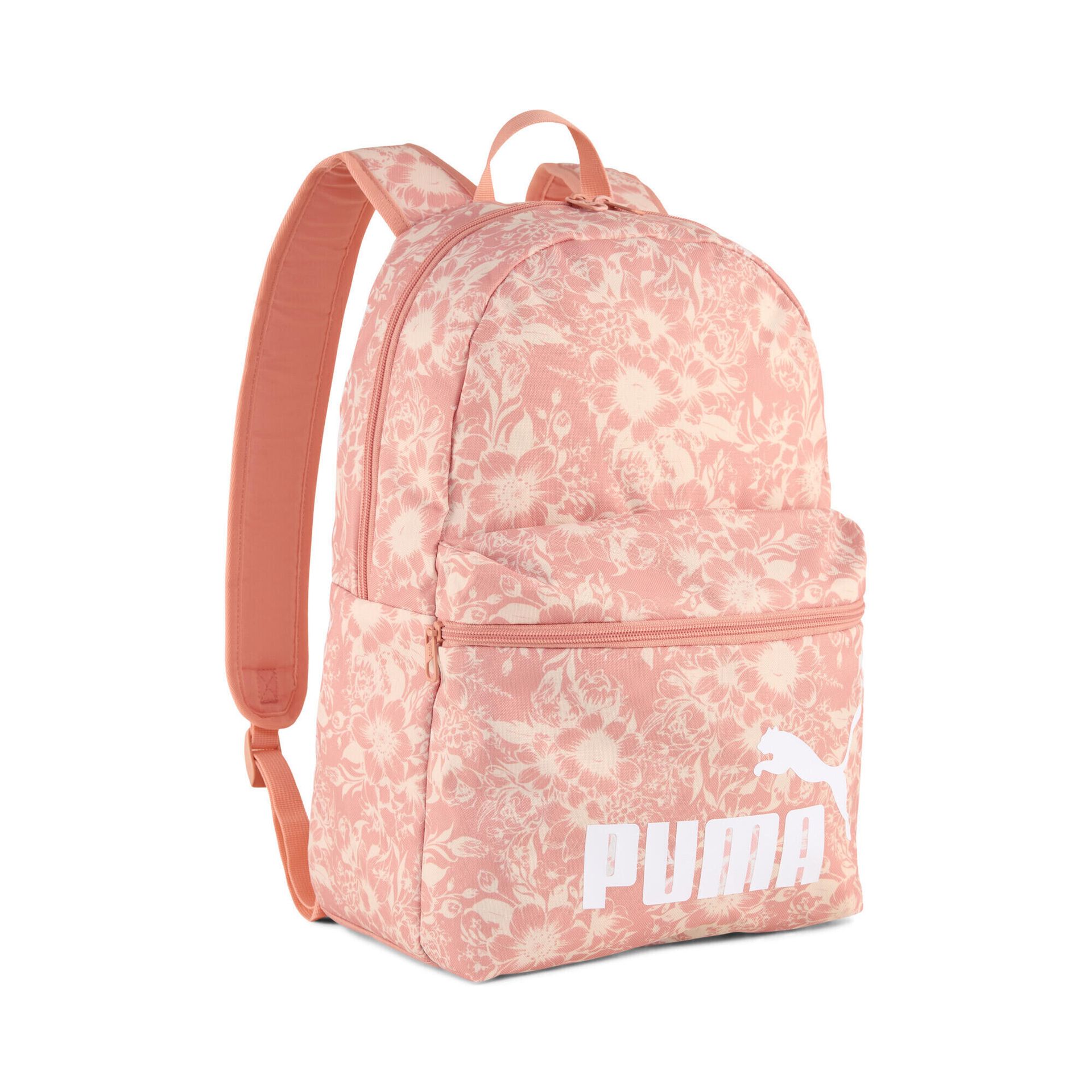 Plecak PUMA Phase z nadrukiem na całej powierzchni PUMA Pink Fruit Floral Aop